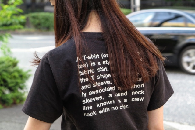 VetementsのTシャツ、川久保玲の展覧会