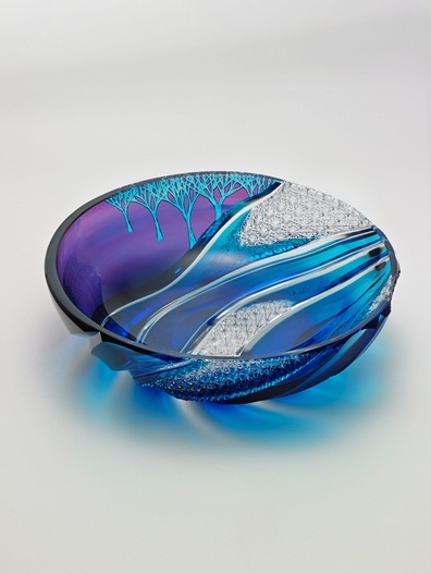 但野英芳　江戸切子　グラス　希少　青 但野英芳 江戸切子 グラス 希少 青 但野英芳 江戸切子 グラス