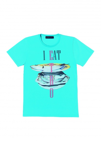 イタリアの“食”をモチーフにした、ポップな「エトロ」のTシャツが気に