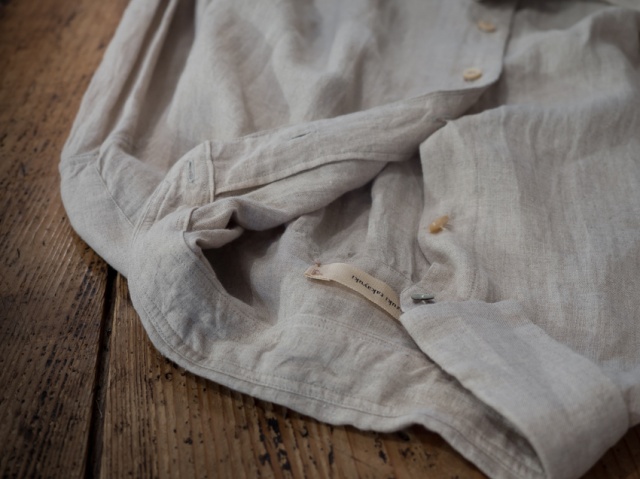 suzuki takayuki リネン100% 麻　ブラック　シアーシャツ suzuki takayuki リネン100% 麻 ブラック シアーシャツ suzuki