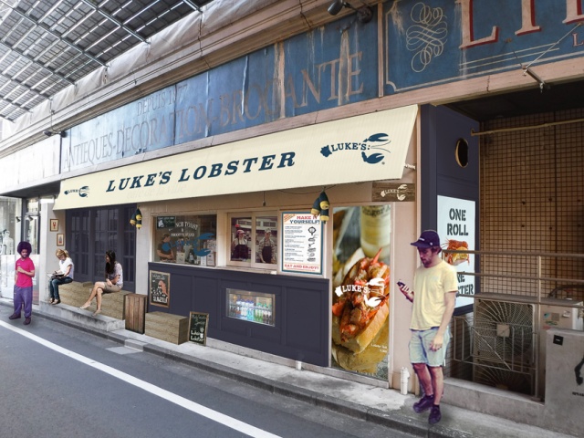 ニューヨーク発信の立ち食いロブスター「LUKE'S」が、神戸にも渋谷にも!