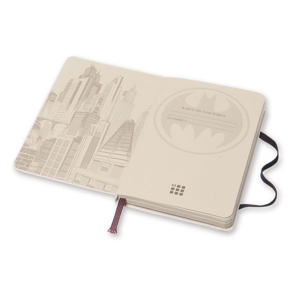 MOLESKINE　モレスキン　バットマン　batman　ノート 　ステッカー付 block_00.jpg